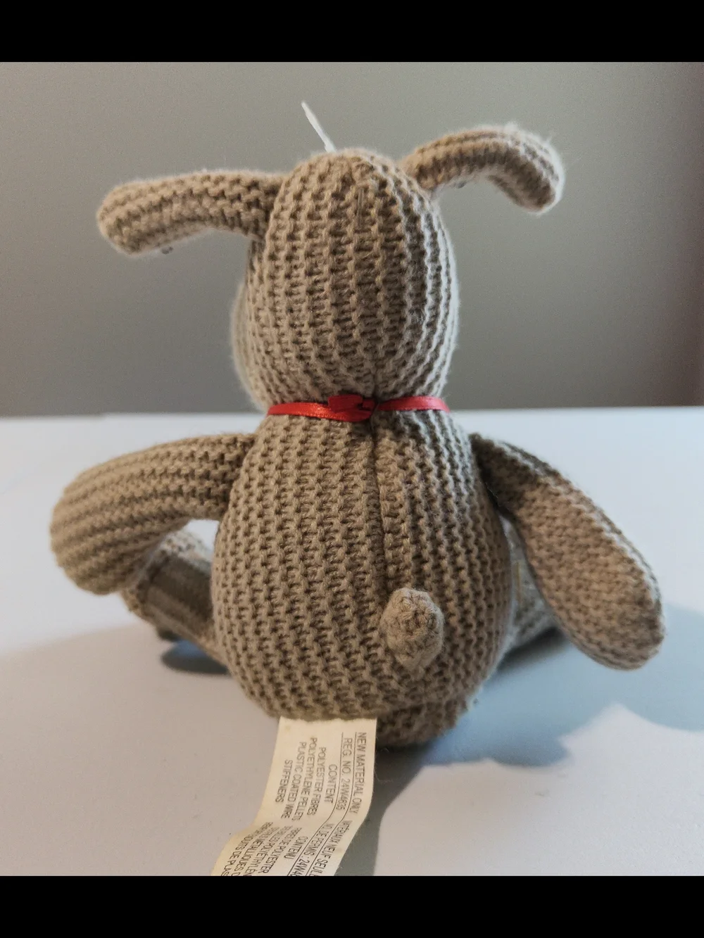Boofle knitted dog